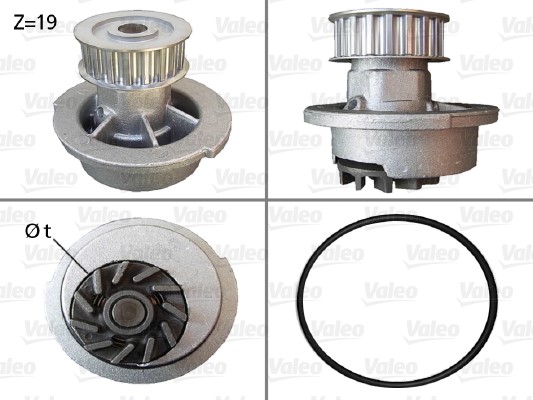 Vattenpump Valeo 506007 VALEO