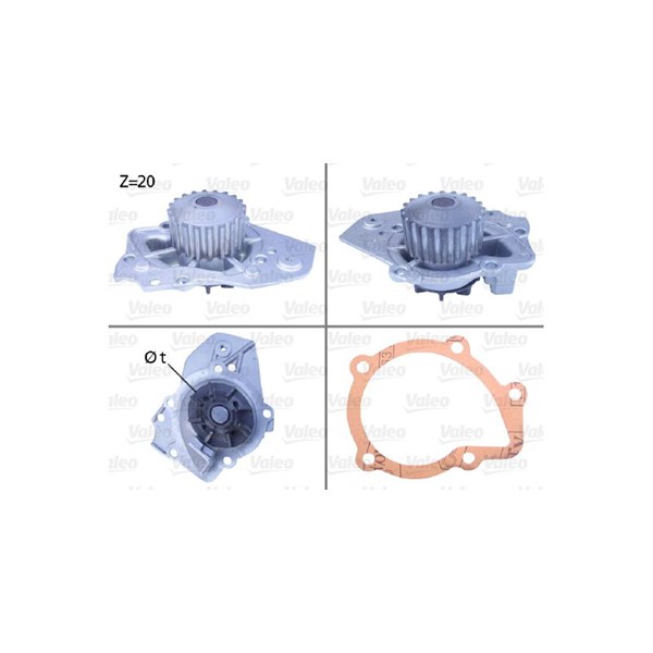 Vattenpump Valeo 506011 VALEO