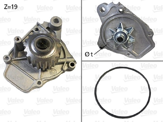 Vattenpump Valeo 506045 VALEO