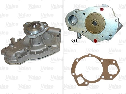 Vattenpump Valeo 506086 VALEO