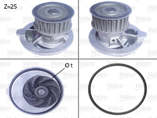 Vattenpump Valeo 506309 VALEO