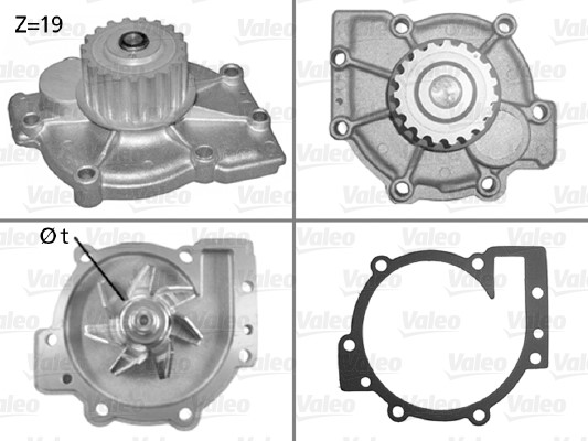 Vattenpump Valeo 506325 VALEO
