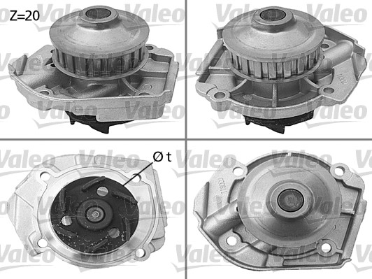 Vattenpump Valeo 506397 VALEO