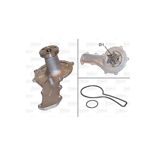 Vattenpump Valeo 506455 VALEO