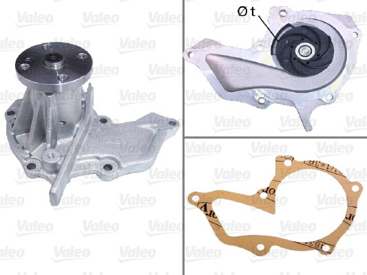Vattenpump Valeo 506472 VALEO