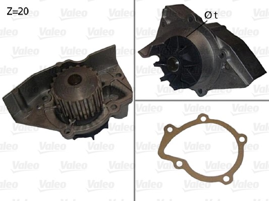 Vattenpump Valeo 506530 VALEO