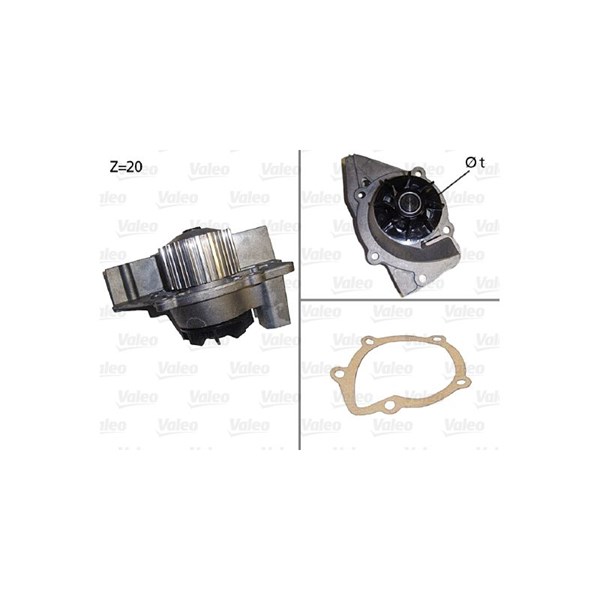 Vattenpump Valeo 506531 VALEO