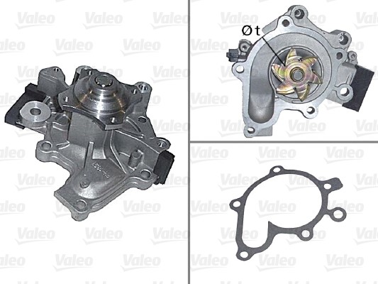 Vattenpump Valeo 506536 VALEO