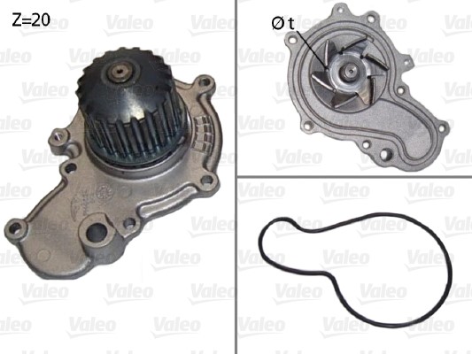 Vattenpump Valeo 506538 VALEO