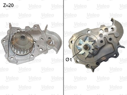 Vattenpump Valeo 506573 VALEO