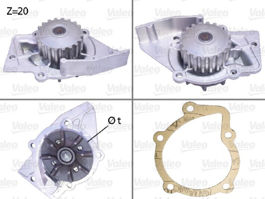 Vattenpump Valeo 506575 VALEO