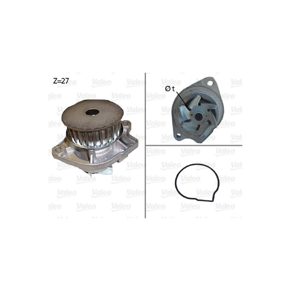 Vattenpump Valeo 506576 VALEO