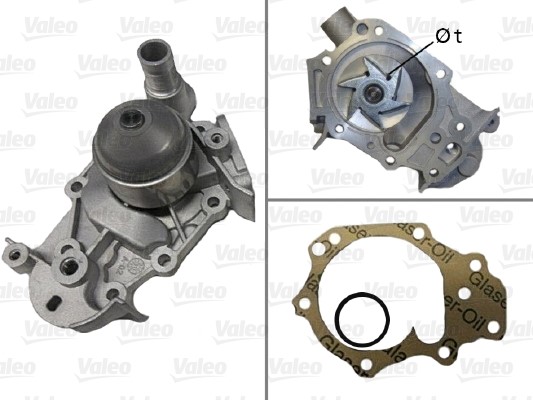 Vattenpump Valeo 506580 VALEO