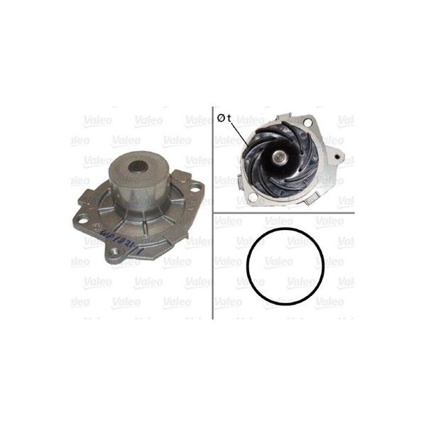 Vattenpump Valeo 506590 VALEO