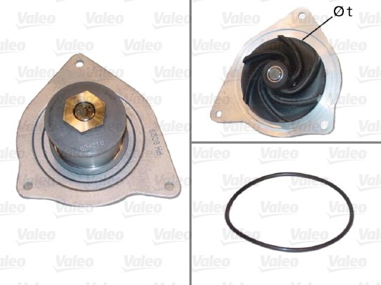 Vattenpump Valeo 506616 VALEO