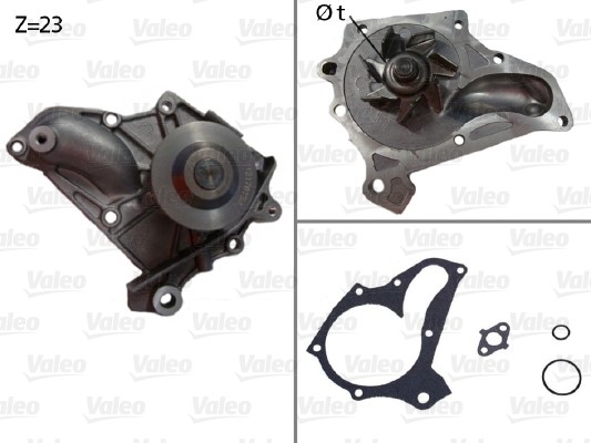 Vattenpump Valeo 506624 VALEO