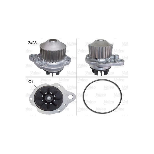 Vattenpump Valeo 506643 VALEO