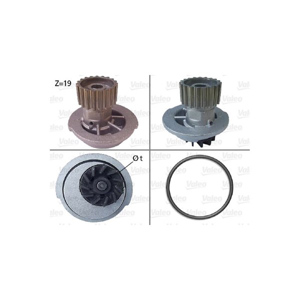 Vattenpump Valeo 506649 VALEO
