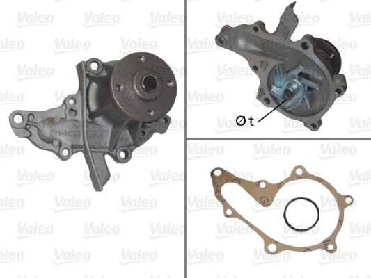 Vattenpump Valeo 506653 VALEO