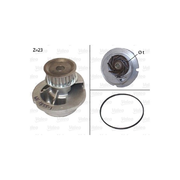 Vattenpump Valeo 506656 VALEO