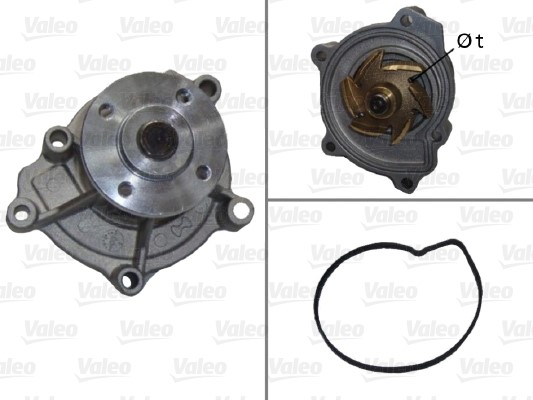 Vattenpump Valeo 506678 VALEO