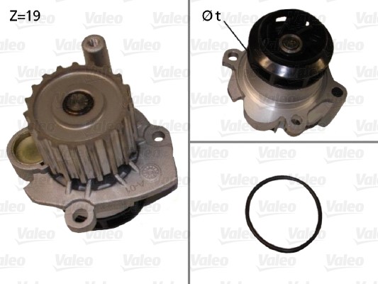 Vattenpump Valeo 506701 VALEO