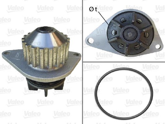 Vattenpump Valeo 506704 VALEO