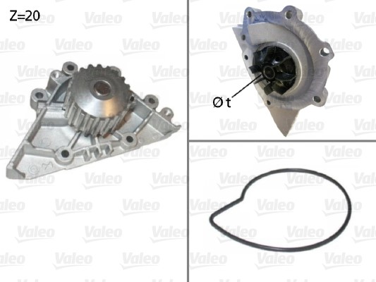 Vattenpump Valeo 506720 VALEO