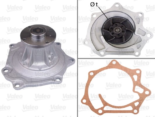 Vattenpump Valeo 506731 VALEO