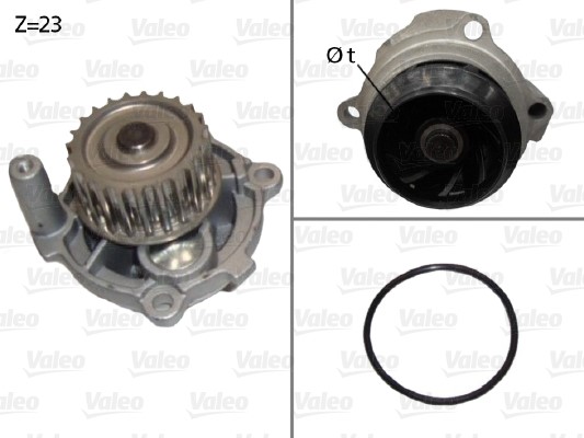 Vattenpump Valeo 506790 VALEO