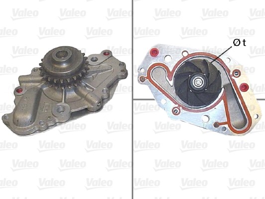 Vattenpump Valeo 506803 VALEO