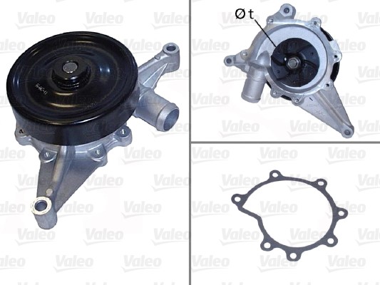 Vattenpump Valeo 506820 VALEO