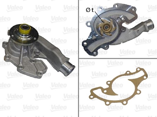 Vattenpump Valeo 506829 VALEO