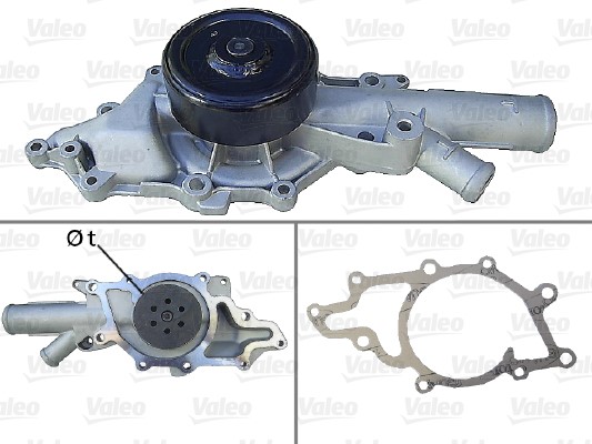 Vattenpump Valeo 506831 VALEO