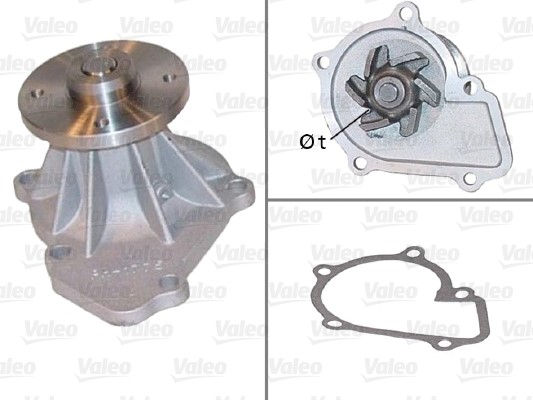 Vattenpump Valeo 506836 VALEO