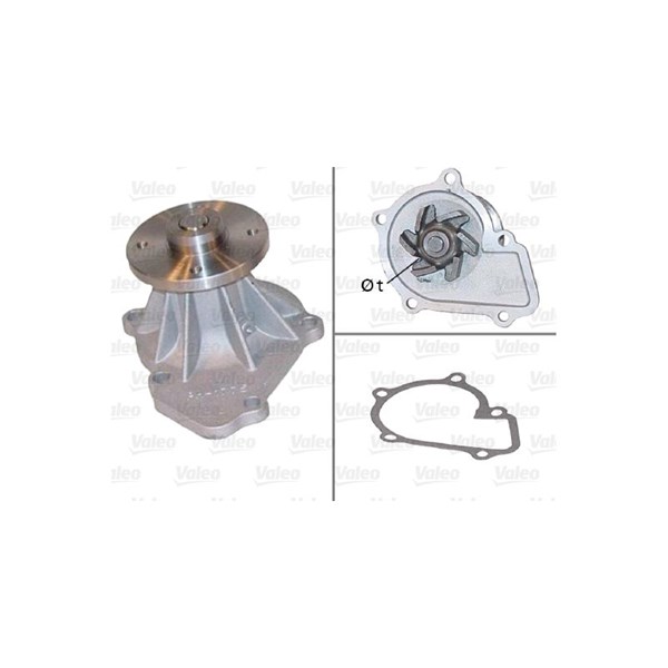 Vattenpump Valeo 506836 VALEO