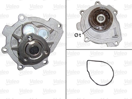 Vattenpump Valeo 506837 VALEO