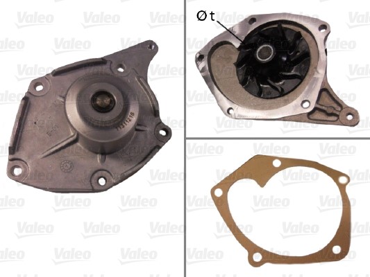 Vattenpump Valeo 506863 VALEO