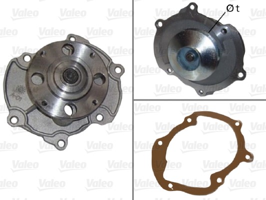 Vattenpump Valeo 506866 VALEO