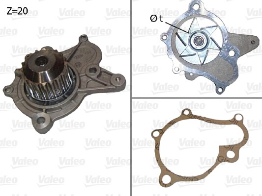 Vattenpump Valeo 506922 VALEO