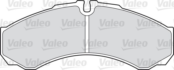 Bromsbeläggsats, Bakaxel Valeo 541662 VALEO