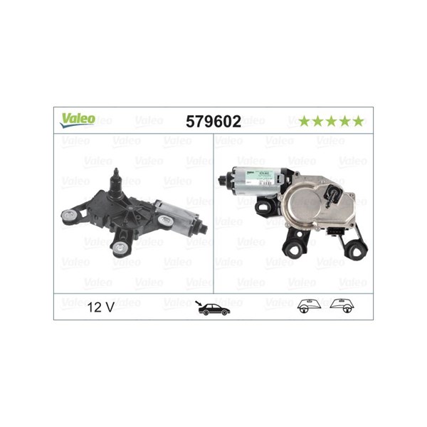 Torkarmotor, Bak VALEO Torkarmotor, Bak VALEO