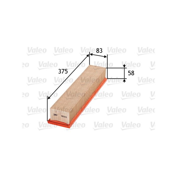 Luftfilter Valeo 585003 VALEO