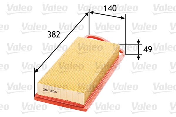 Luftfilter Valeo 585005 VALEO