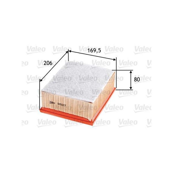 Luftfilter Valeo 585007 VALEO