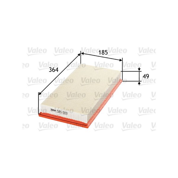 Luftfilter Valeo 585009 VALEO