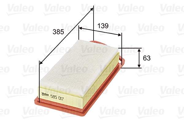 Luftfilter Valeo 585017 VALEO