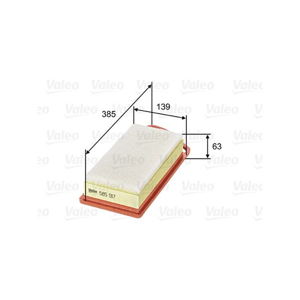 Luftfilter Valeo 585017 VALEO