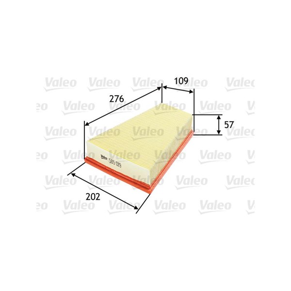 Luftfilter Valeo 585019 VALEO Luftfilter Valeo 585019 VALEO