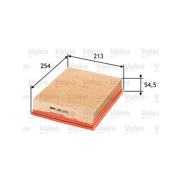 Luftfilter Valeo 585033 VALEO